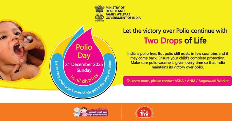 Let us collectively fulfill our responsibility towards safeguarding the health and future of our children's 
<a href="/MoHFW_INDIA/">Ministry of Health</a> <a href="/DivComKash/">Divisional Commissioner Kashmir</a> <a href="/OmarAbdullah/">Omar Abdullah</a> <a href="/MoRD_GoI/">Ministry of Rural Development, Government of India</a> <a href="/AsadamAijaz/">Aijaz Asad</a> <a href="/sakinaitoo/">Sakina Itoo</a> <a href="/JavedDar_NC/">Javed Dar</a> <a href="/listenshahid/">Shahid Choudhary</a> 

#PolioFreeIndia