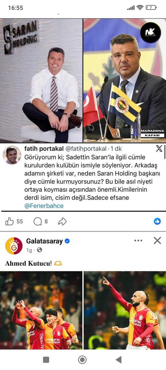 Siz başka kulüplerin adını kullanırken iyi ama başkaları kullanınca kötü