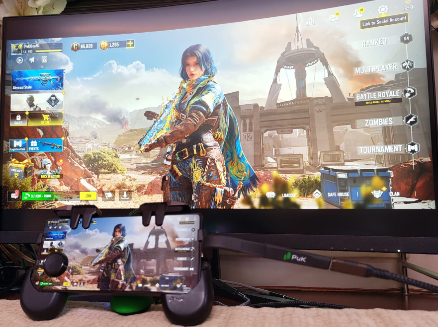 PuK_Gaming's tweet image. 🎄 Day 8 of 12 Days of PuKMAS 🎄 is here!

Unlock Console Mode with the PuK Link!

Our 90-degree cable delivers power, audio, and video — turning your mobile setup into a true console-style experience.

RETWEET to WIN! 2 PuK Link Cable up for grabs 🎁

🛒 amazon.com/dp/B0F1Z8VH91