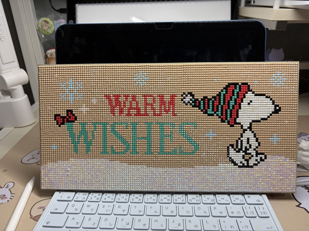 ダイヤモンドアート #diamondartclub 41作品目、42作品目 finished