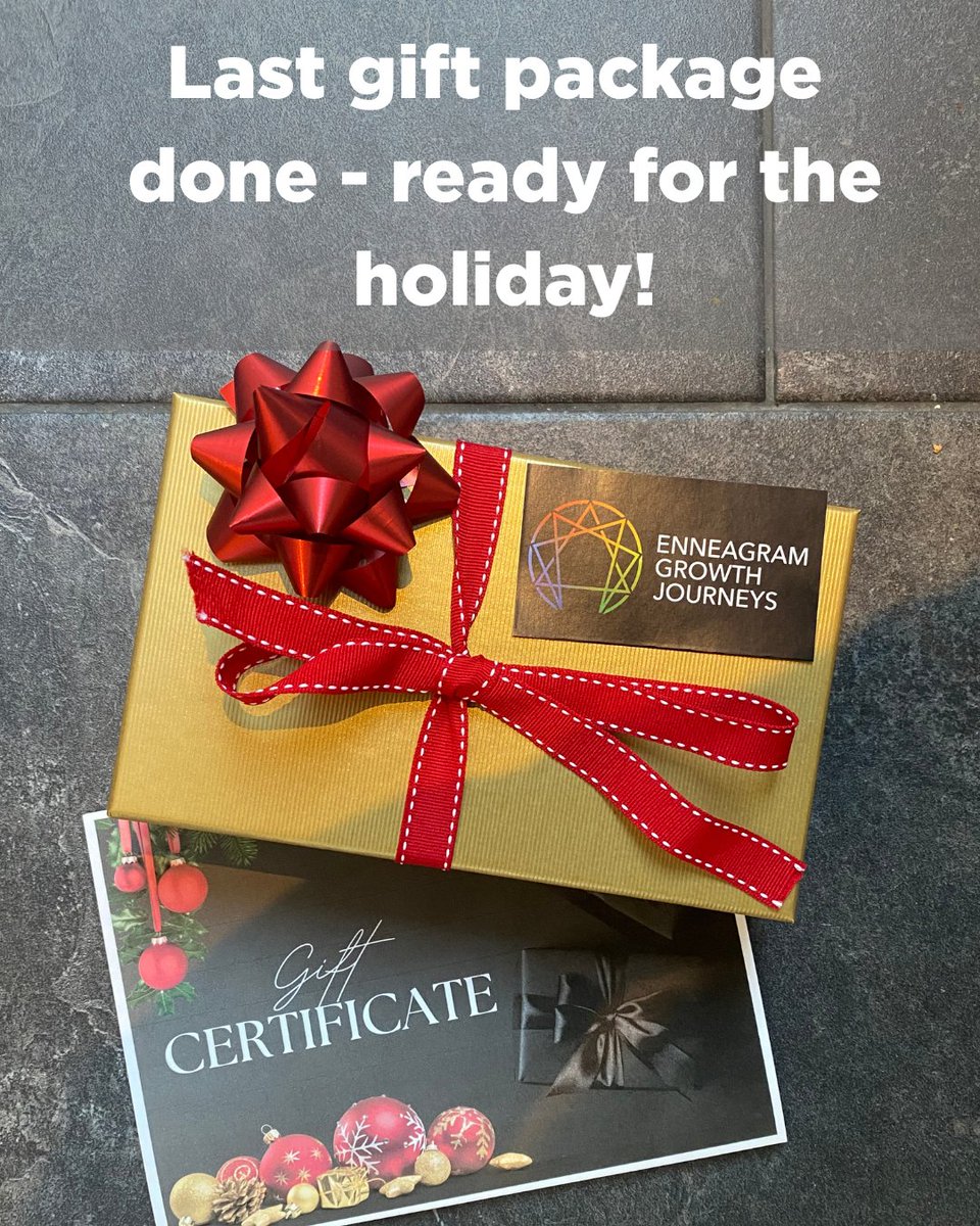 This year, I offered gift packages for the first time. This one is for an Enneagram Couples Journey. 

Enneagram for Couples: enneagramgrowthjourneys.com/enneagram-for-…

Enneagram for Leaders: enneagramgrowthjourneys.com/enneagram-for-…

Enneagram for Personal Growth: enneagramgrowthjourneys.com/enneagram-coac…