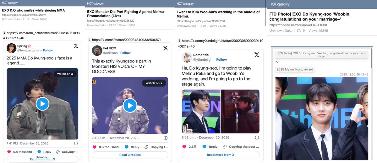 aemsoo's tweet photo. Today Kyungsoo trended bec of his voice, his tone, his smile, his face and his loyalty. 🥹🩵

#도경수 #디오 #DOHKYUNGSOO https://t.co/2ecXGvBsbO