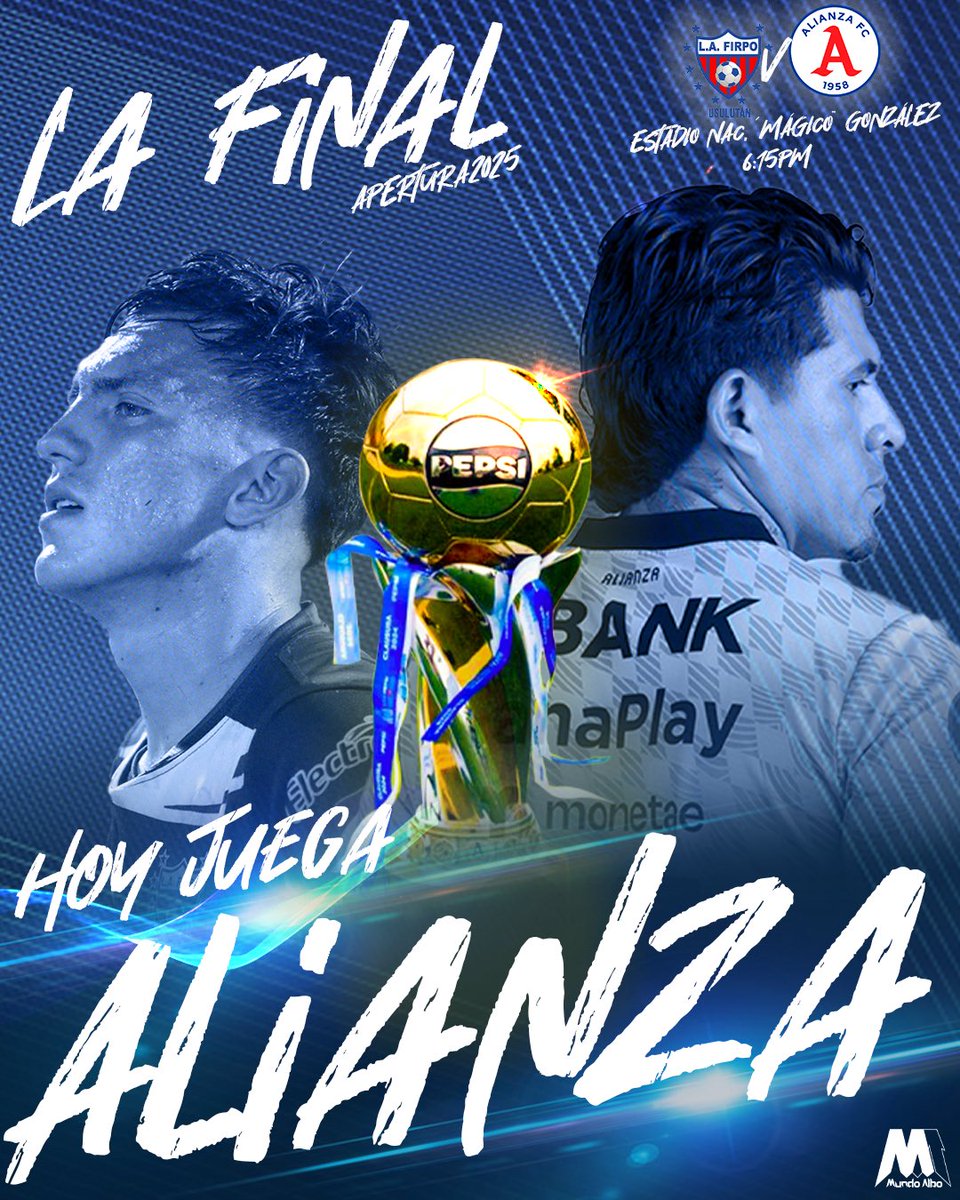 mundoalbo_sv's tweet image. Por la historia @alianzafc_sv, ¡VAMOOOOOSSS! 👊🏼🅰️

EN VIVO x Canal 4 y TigoSports 

#MundoAlboSV