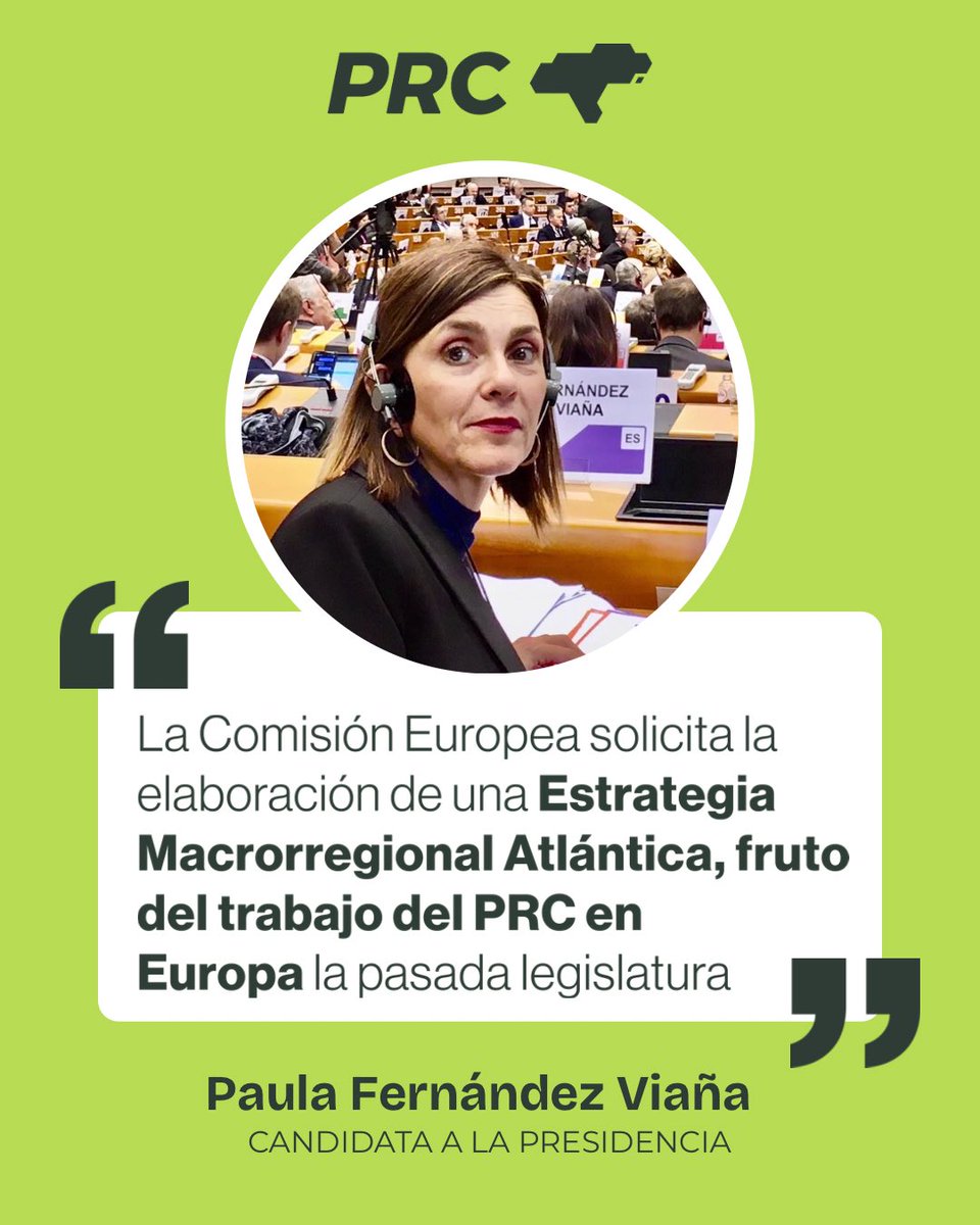 🇪🇺 La Macrorregión Atlántica: un avance histórico fruto del trabajo del #PRC en Europa y del liderazgo de #Cantabria en la pasada legislatura
📣 Exigimos ambición y liderazgo para no perder esta oportunidad clave en industria, infraestructuras y empleo

👉prc.es/noticia/el-prc…