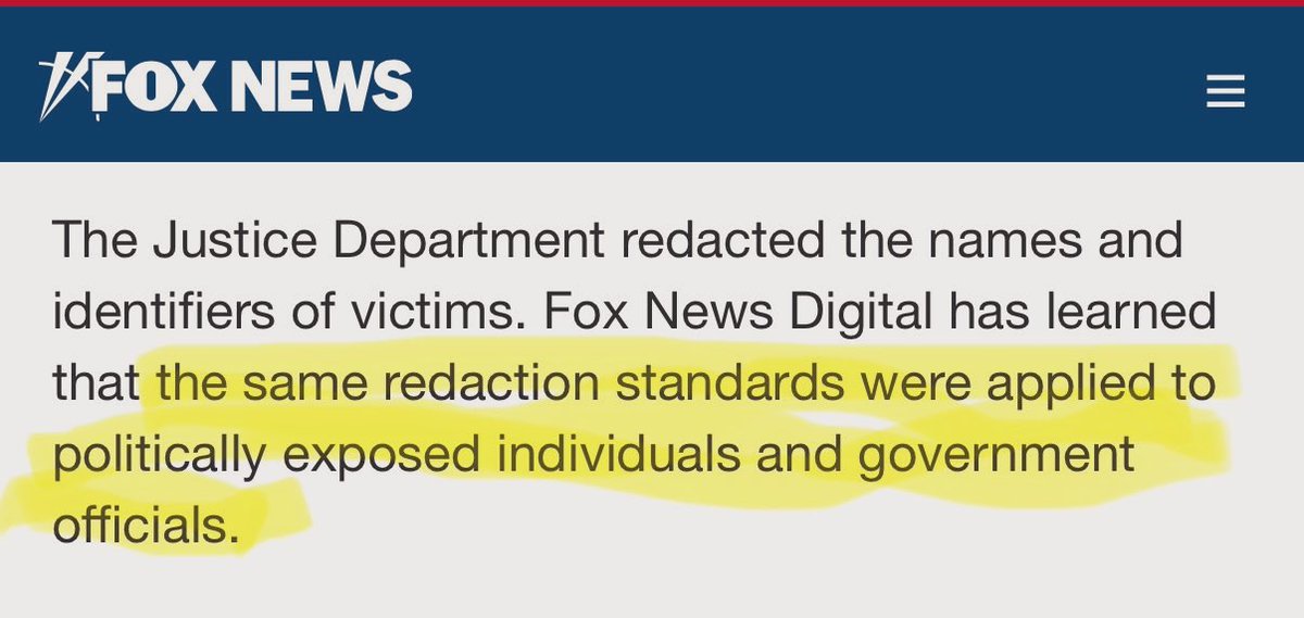 BreannaMorello's tweet image. The DOJ admitted to redacting government officials from the Epstein files.

That is illegal.