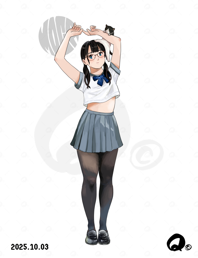 #今年の4枚 
黒タイツ ストッキング編🖤 