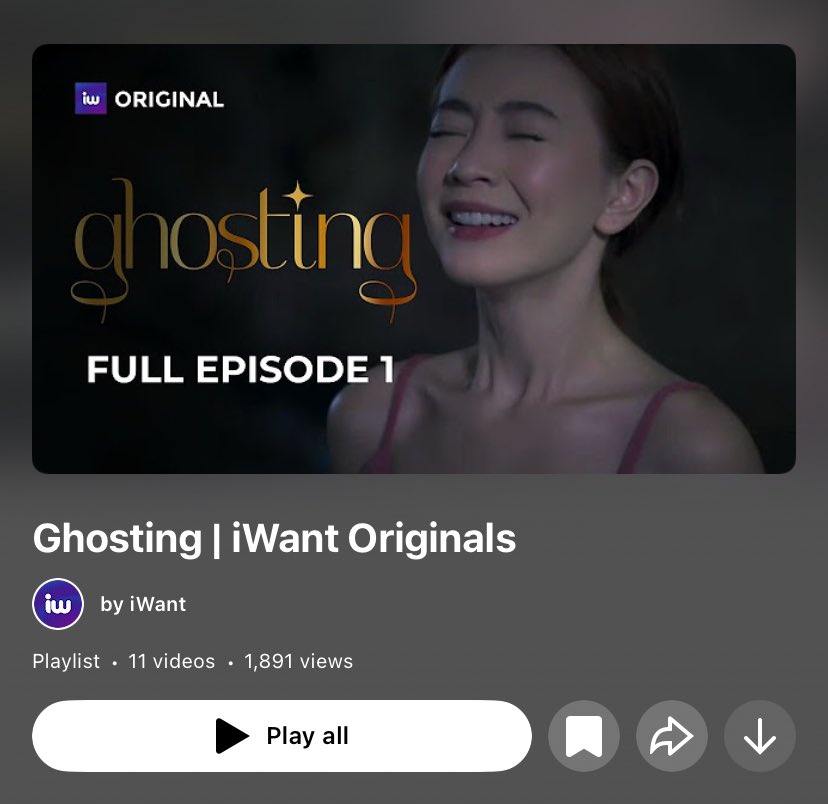jmfyangstream's tweet photo. Besties! Ghosting Part 1 (Ep 1β10) is now streaming on YouTube.
You can also watch it for FREE on the iWant app. Tara na, binge-watch and donβt forget to share it with your family and friends!
Playlist: https://t.co/rSPnWUTvKB
Episode 1: https://t.co/hq7gedVGDz
Episode 2: https://t.co/GTdYcFUs8Q
Episode 3: https://t.co/xoQ9KcynEt
Episode 4: https://t.co/EsDpdH3iYO
Episode 5: https://t.co/eeRgDN7xCE
Episode 6: https://t.co/PxR9x8VEeM
Episode 7: https://t.co/icXZVBsXpz
Episode 8: https://t.co/jVXD5IkJO9
Episode 9: https://t.co/UN6yznMSvE
Episode 10: https://t.co/mAhEAxfd5T
Part 2 Episode 11: https://t.co/CCOmfCR4Vz
Letβs spread the love and show our full support! Thank you so much! β¨π