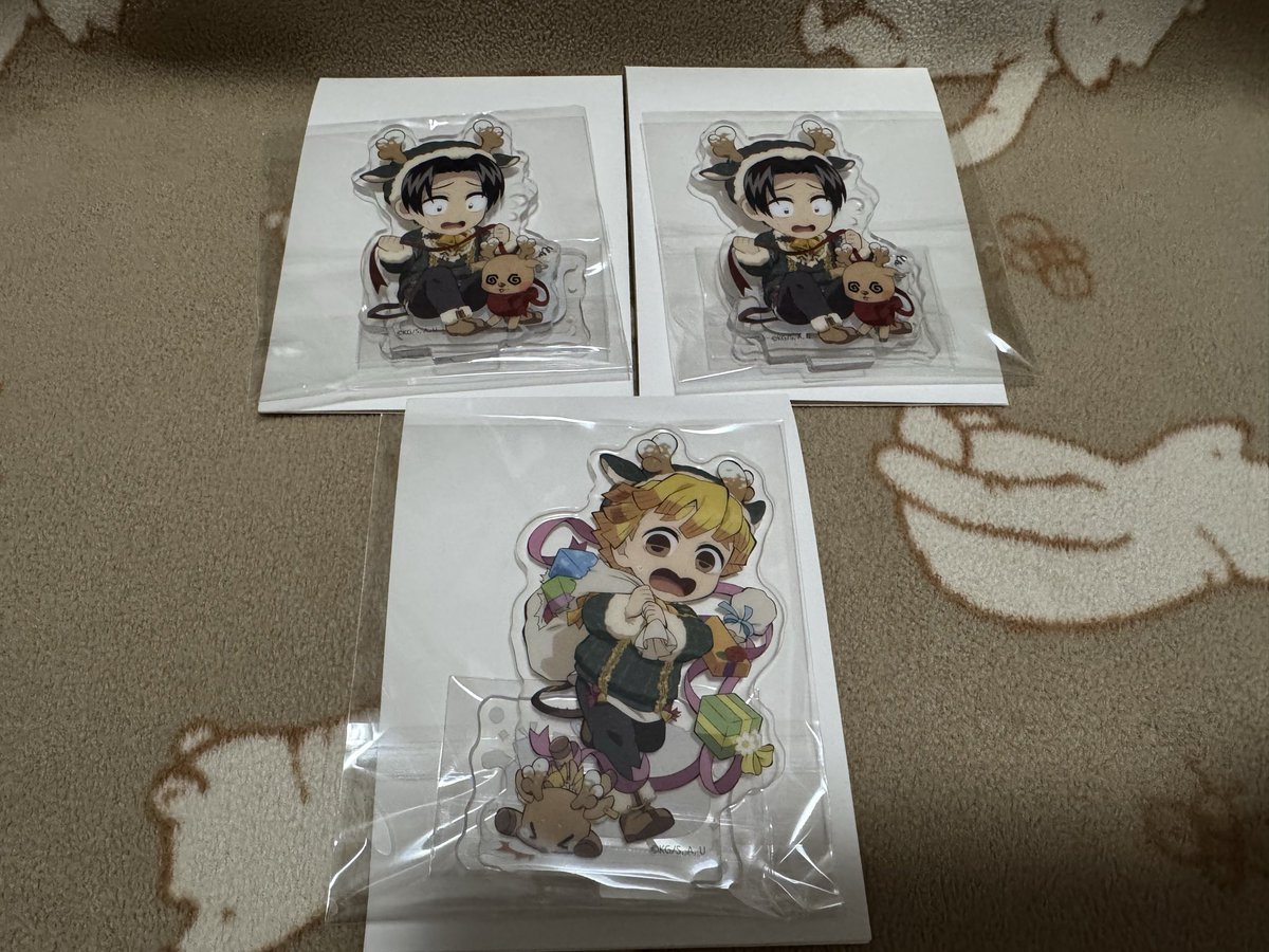 鬼滅の刃 スタンディ POP 冨岡義勇 マチアソビカフェ　クリスマス 鬼滅の刃 クリスマス スタンディPOP 冨岡義勇 マチアソビカフェ ヒロマ