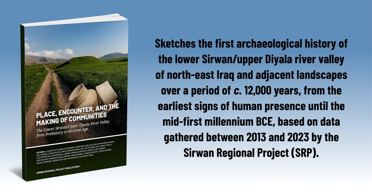 Sketches the first archaeological history of the lower Sirwan/upper Diyala river valley of north-east Iraq and adjacent landscapes over a period of c. 12,000 years, from the earliest signs of human presence until the mid-first millennium BCE.

💻: tinyurl.com/5xzn6d5h