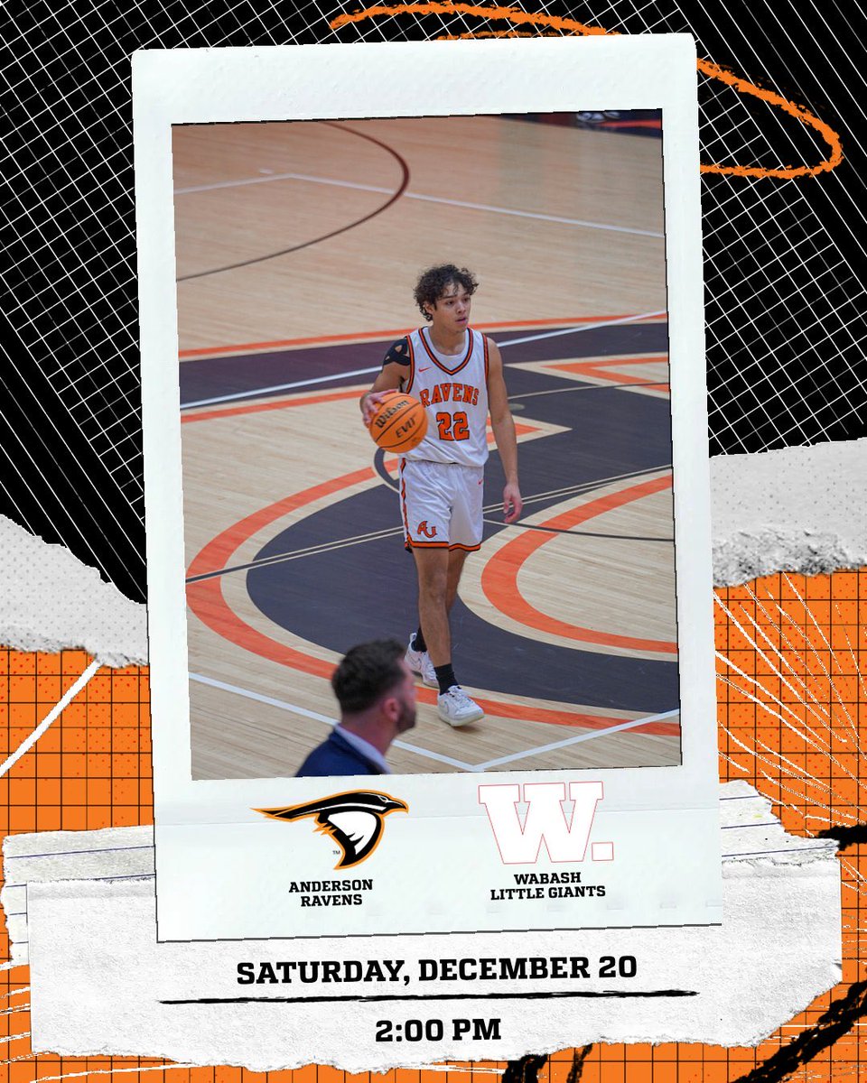 AURavensMBB's tweet image. It’s GAMEDAY!!

🆚: Wabash College
⏰: 2:00 PM
📍: O.C. Lewis Gymnasium