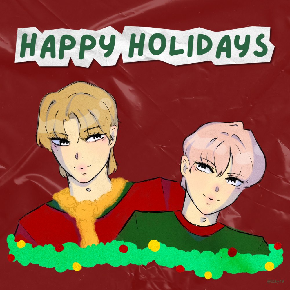 51ky49's tweet photo. Your bias line Shuaibo and Juwon 🫀
To: @shuwhybo
I hope you like it... 🥲 Merry Christmas 🫀✨

(I'm sorry I'm a noob- don't hurt me)

#FohaSecretSanta2025 
#ArtHof #AHOFanart #ARTforAHOF 
#AHOF #JUWON #SHUAIBO 

I'm a noob that draws like twice a year 🥲 pls. dm me- I need the practice, comms for free 🥲