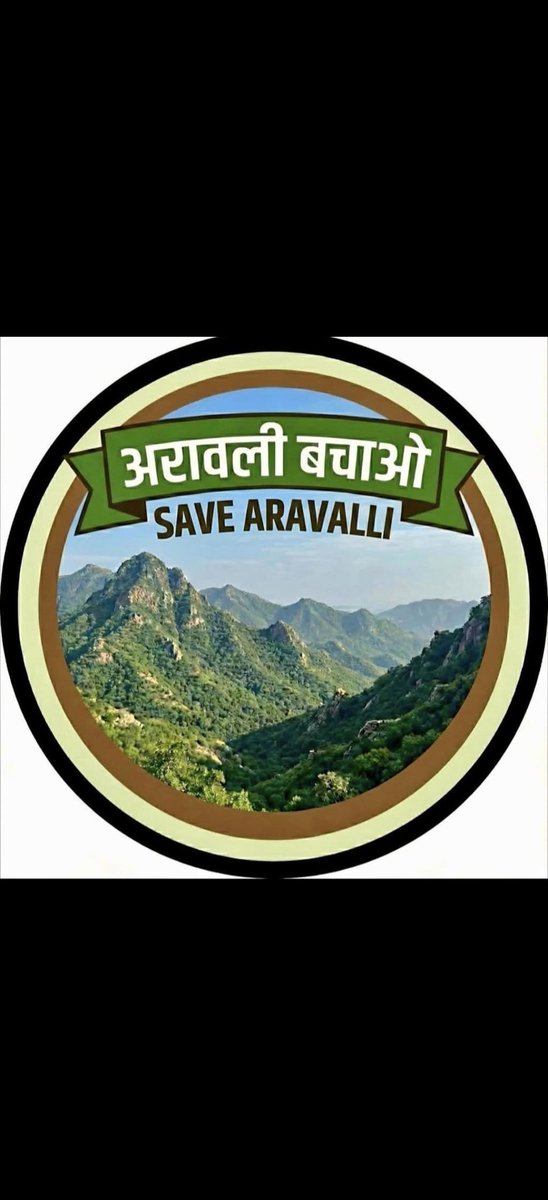 rasayanroverhim's tweet photo. @BhajanlalBjp ढोंग बंद करो #SaveAravalli https://t.co/RYbxWRAL2T