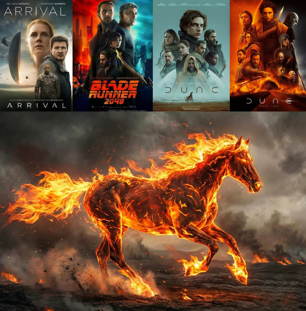 🎬 Denis Villeneuve’s last four films were insanely good