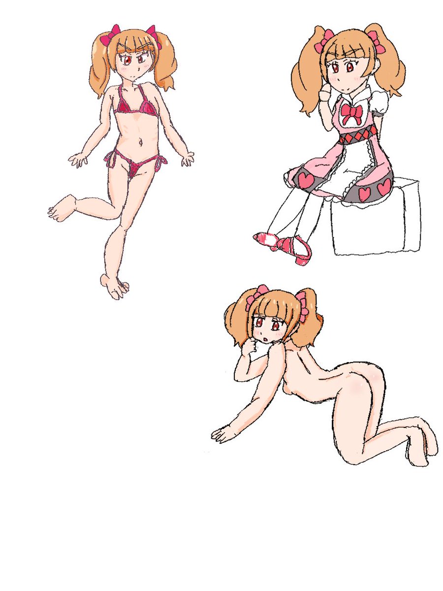 ころうの落書き
ポーズ練習えみる
忙しいなら服は描かないで大丈夫です 