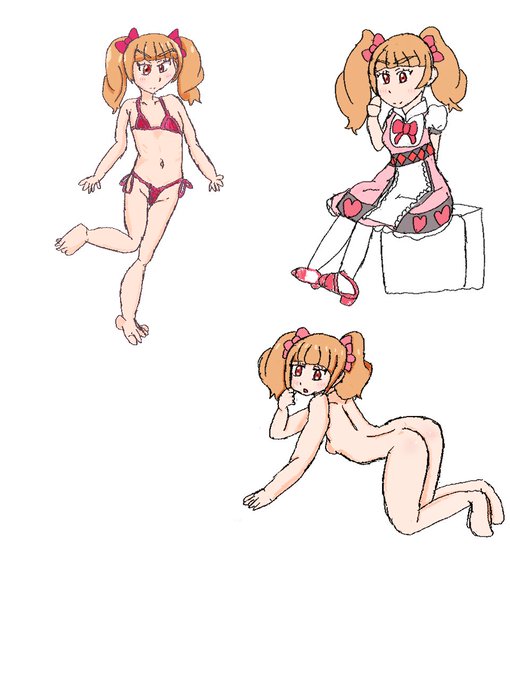 ころうの落書き
ポーズ練習えみる
忙しいなら服は描かないで大丈夫です 