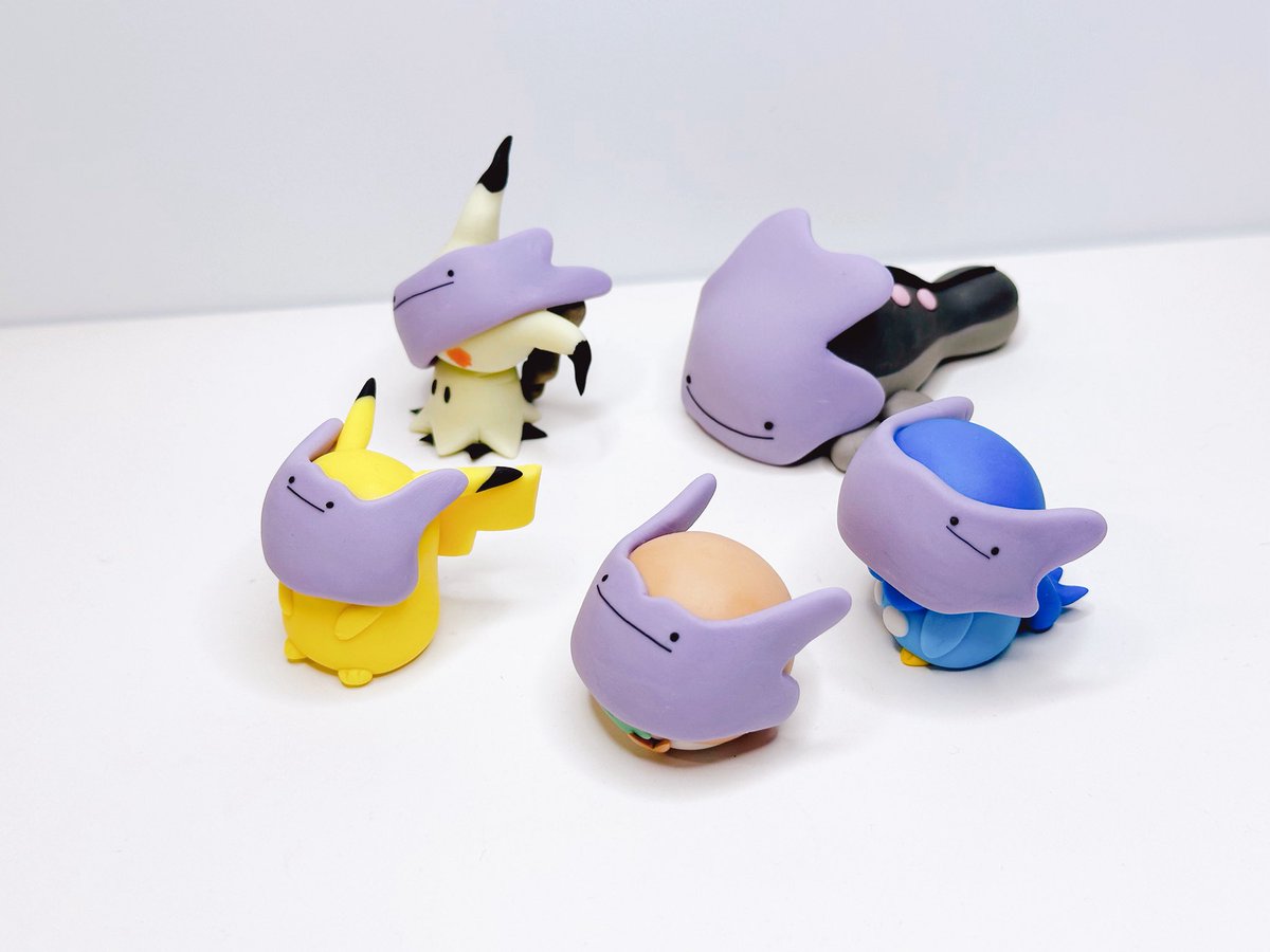 よくメタモンが顔に飛んでくる
 #ポケモンないない