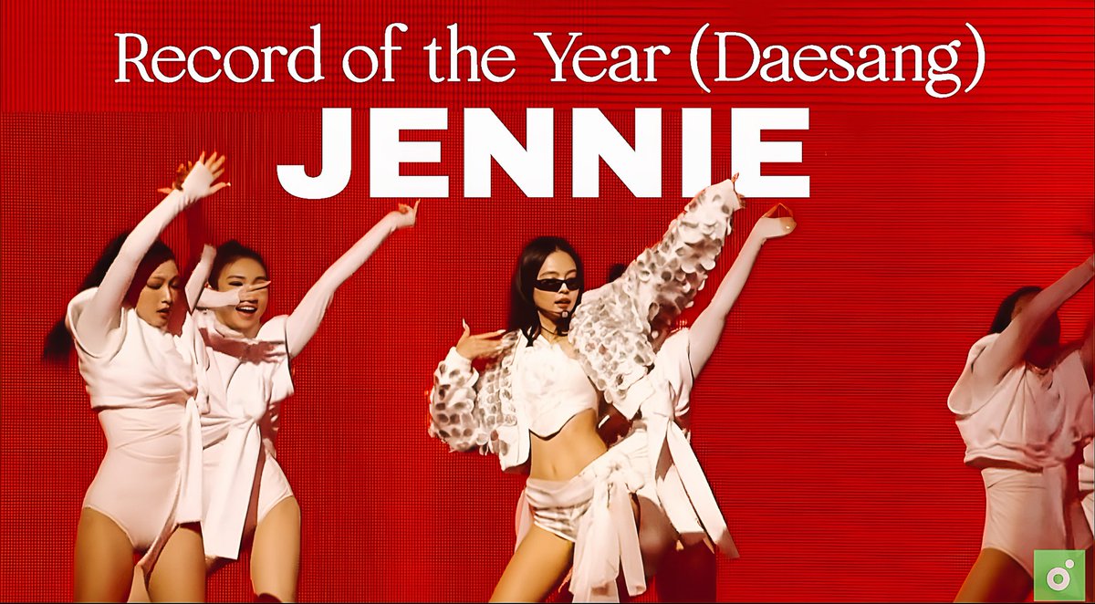 #JENNIE is the FIRST Soloist in History to win RECORD OF THE YEAR (DAESANG) at MMA

Congratulations JENNIE🔥

We are so proud of you, and grateful for this captivating performance. We love you, Jennie! 

JENNIE ROCKS MMA
#JennieRubyOwnsMMA 
<a href="/jennierubyjane/">JENNIE</a> <a href="/oddatelier/">OA</a>