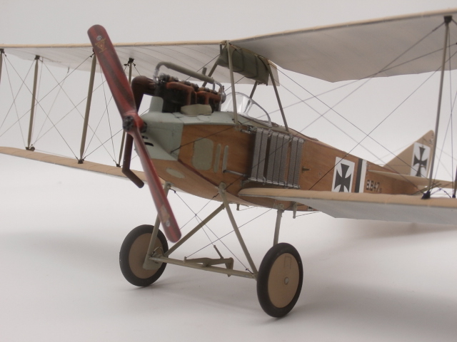 木製三葉機昭和レトロ 飛行機模型 ＃複葉機 ウィングナットウィングス1/32 アルバトロスBⅡ