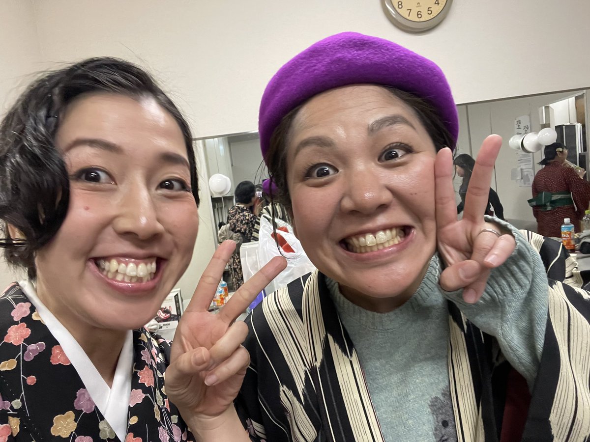 sabrinamikity's tweet image. #焼酎亭一門会
菊正宗座長の会
無事終演
ありがとうございました！

あったか〜いお客様と
エンタメ筋肉ムキムキな焼酎亭の皆々様のおかげで
愉しいで愉しいて
のぼせ気味なおさゆでございました♨️

落語、愉しいなァァァ❤️‍🔥

落語オタの父、伯父伯母
大絶賛✨٩( ᐛ )و

明日も素晴らしい布陣‼︎