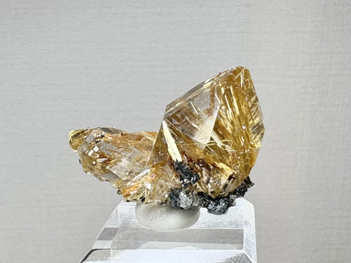 ガネッシュヒマールのピカピカキラキラのルチルクォーツ🏔️ 産地買い