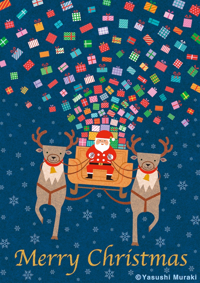 イラスト「 サンタの高速配達 」アップするよ！

#illustration #Illustrator #イラスト #イラストレーター #絵本 #ART #サンタクロース #クリスマス #christmas #SantaClaus #Xmas #クリスマスイラスト #イラスト好きな人と繋がりたい #芸術の輪 #絵柄が好みって人にフォローされたい #芸術同盟