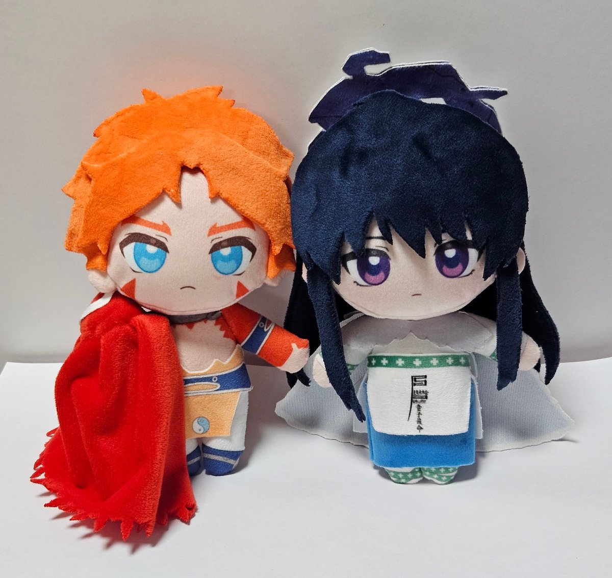 bichrome02's tweet photo. 報告が遅くなりましたけど、先月末頃に公主のぬいぐるみも完成しました！二人で仲良くいるのを見るたび癒しになってる🥰 https://t.co/SJFiTxMVaG
