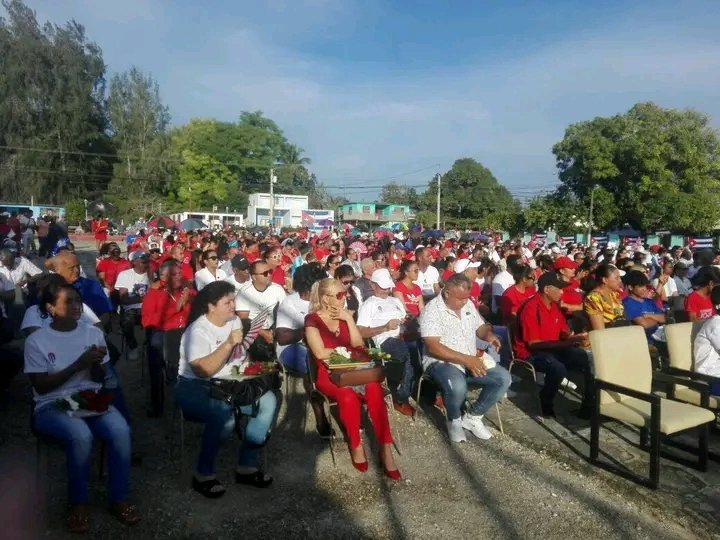 Celebran en Amancio el aniversario 67 del triunfo de la Revolución Cubana.