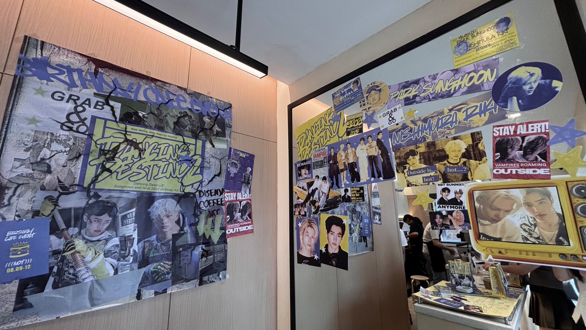 kusuozs's tweet image. hoonki cafe event w @caethoon &amp;lt;3