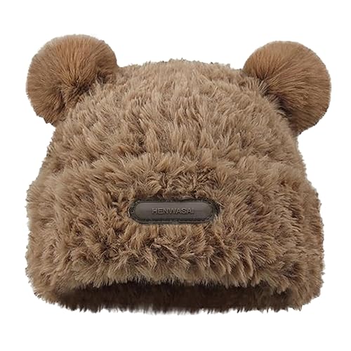 I just received a contribution towards HENWASAI Cute Fuzzy Bear Ears Beanie Hat for Women Furry Beanie with Pom Pom Winter Warm Knitted Hat Bear Costume Accessories - One Size - Khaki from bigt1ttybob via Throne. Thank you! throne.com/merrbakes #Wishlist #throne