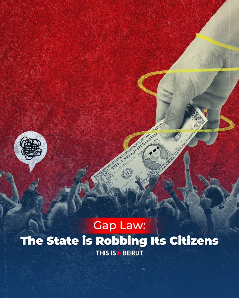 ThisIsBeirut_'s tweet image. The Gap Law isn’t a reform.
It wipes out deposits and destroys banks. Lebanese citizens pay the price.

The Salam government and the Central Bank refuse to take responsibility.
Refuse silence. Refuse lies.
Share. Comment. Take a stand.

#Lebanon #GapLaw #Salam #Banks #Deposits