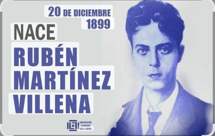 CubacooperaBel's tweet photo. #CubacooperaBel
Natalicio de Rubén Martínez Villena: Se celebra el nacimiento (1899) de este destacado poeta y líder revolucionario, quien fue una figura clave en la lucha contra la corrupción gubernamental y el imperialismo en la década de 1920. https://t.co/80umwKqQos