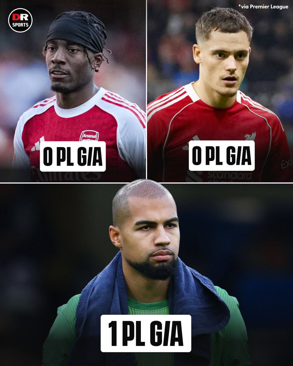 drsportsmedia's tweet image. Robert Sanchez has a PL goal contribution before Florian Wirtz and Noni Madueke this season! 😳

#Chelsea #Arsenal #Liverpool