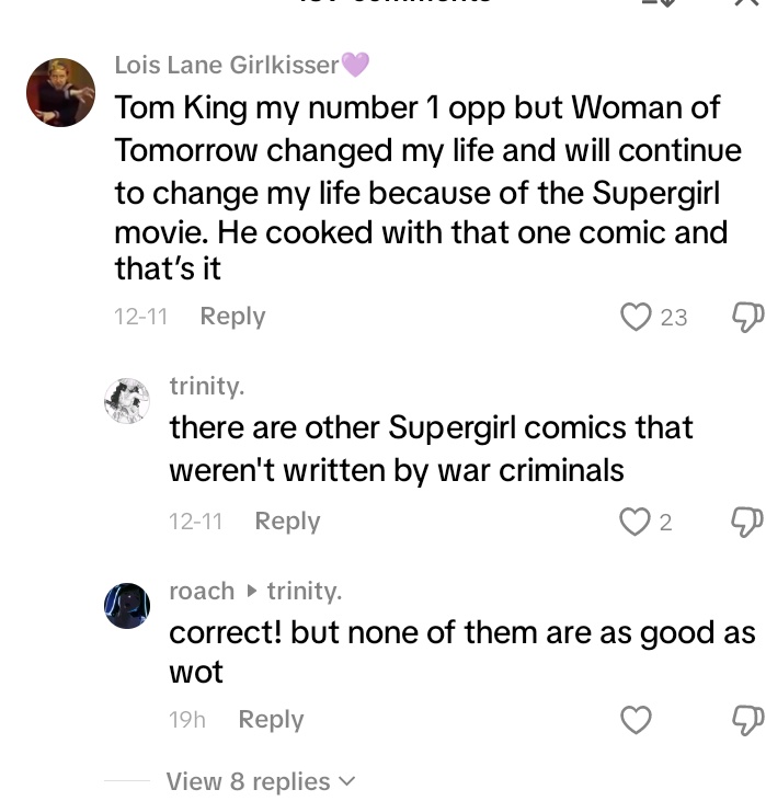 None of you are serious people