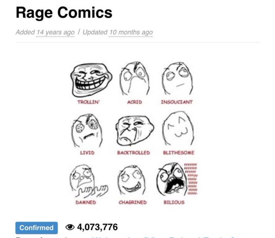 DAY 89: @MOONSHOT WEN $RAGE ? 🤬

Before memecoins, there was Rage Comics.

The birthplace of internet humor. The origin of reaction culture. The first era where memes became a language online.

These weren’t corporate memes. They were created by users, shared by billions, and