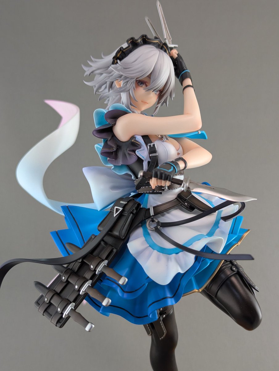 東方Project 十六夜咲夜のガレージキット完成しました🌌 イラスト：久