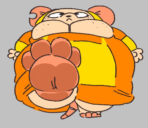 Everyone's favorite mouse with peanut allergies from a perspective i shittily doodled