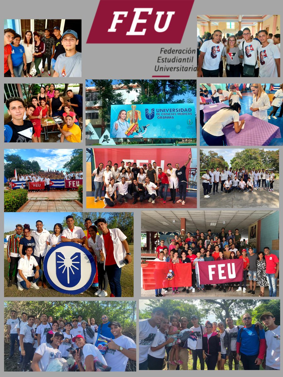 1️⃣0️⃣3️⃣ Años de Historia, lucha, rebeldía y consagración a la Patria.🇨🇺❤🏛
La Federación Estudiantil Universitaria hoy late más fuerte en nuestros corazones.
#SomosLaFEU 
#SomosContinuidad