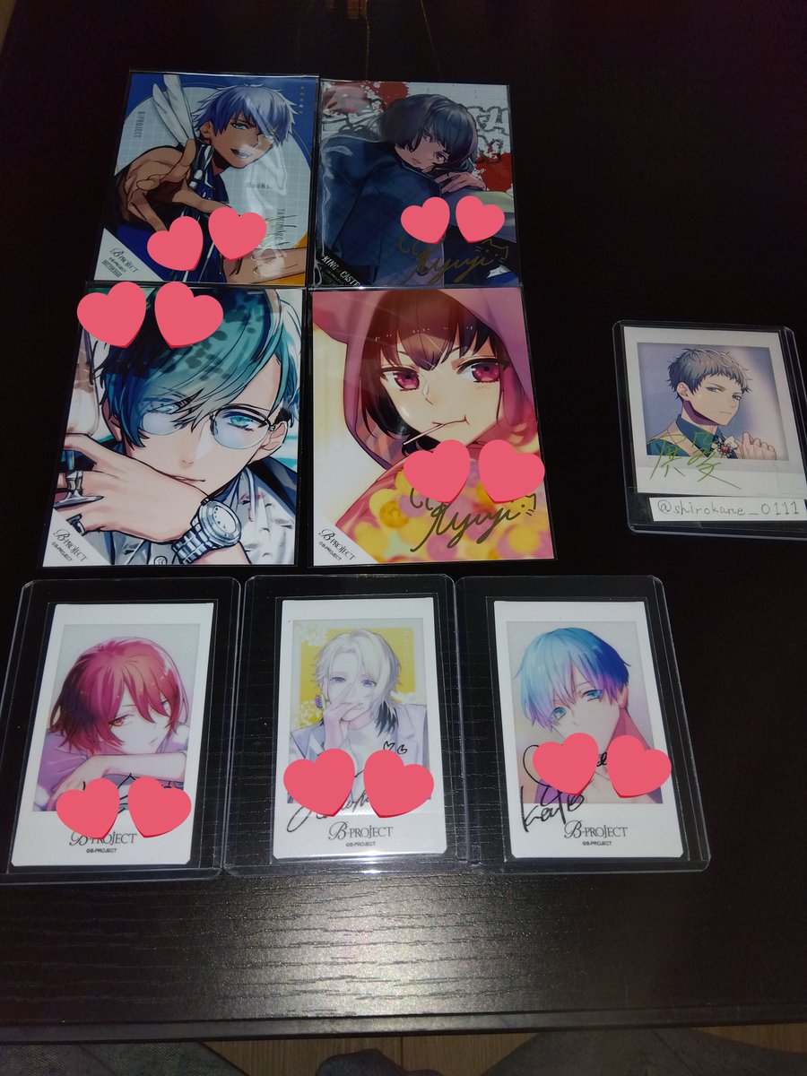 交換】Bプロ B-PROJECT 10Frame チェキ トレーディングブロマイド