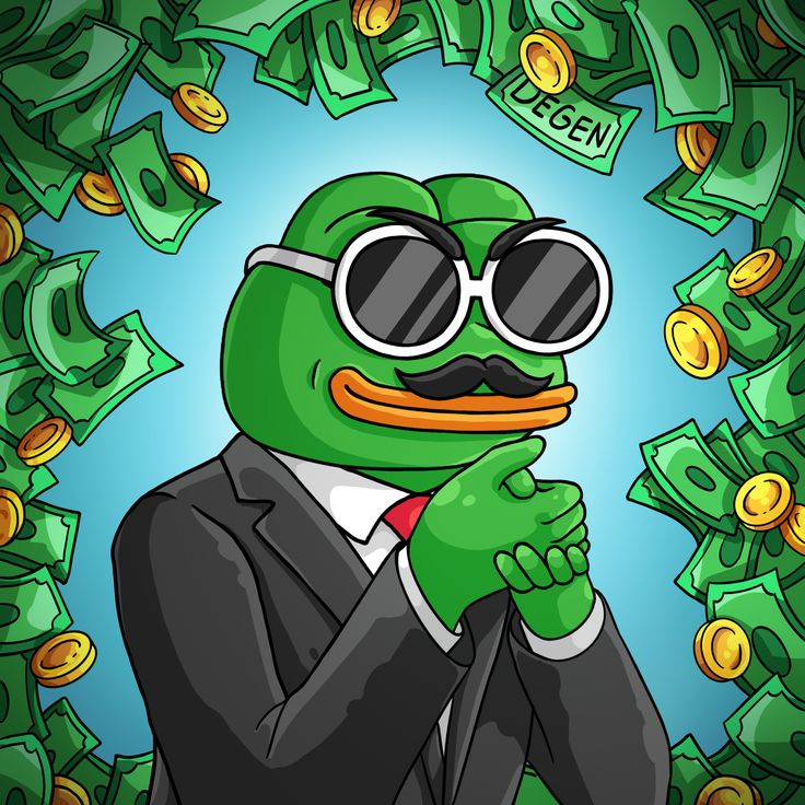 When the plan finally comes together and the rain of coins begins: