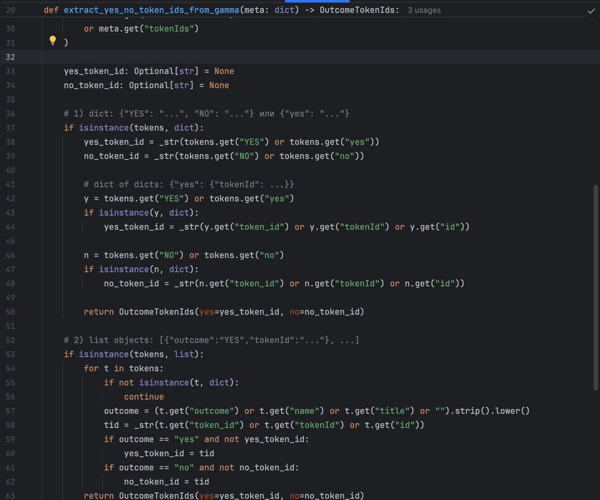 Argona0x's tweet image. programmers are making $10k-200k monthly on polymarket

here's how they actually do it

///

1. arbitrage bots

buy YES + NO when combined price &amp;lt; $1

example: YES at 48¢ + NO at 49¢ = 97¢ total

you lock $0.03 profit per $1 no matter who wins

trader "distinct-baguette" made…
