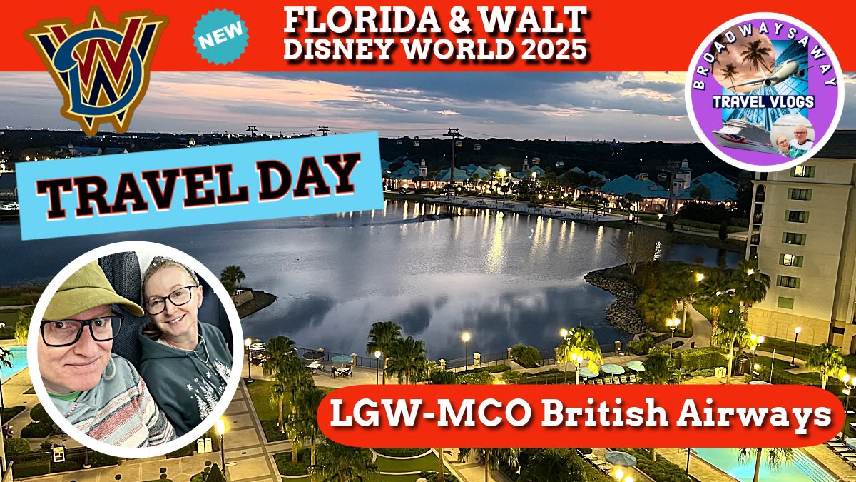 New vlog series begins January 4th 2026 with Travel Day to WDW.