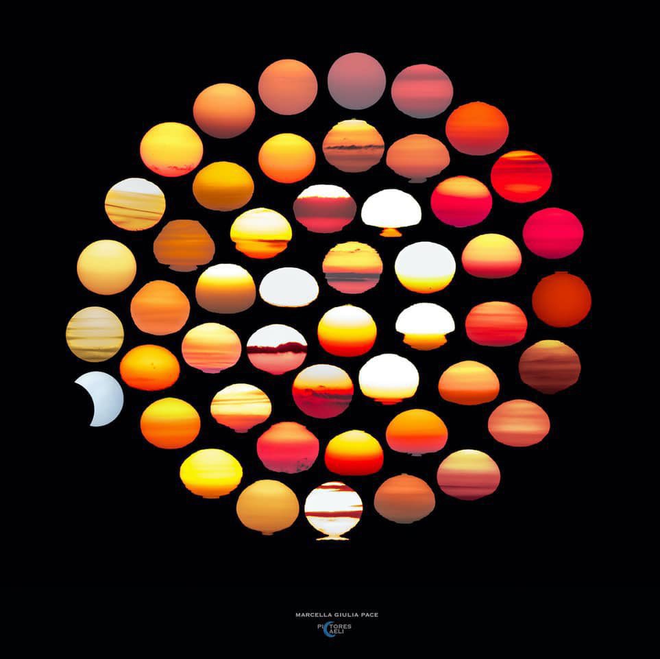 ألوان الشمس                                ألوان القمر