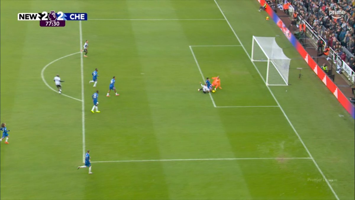 This right here is the reason he is the best right back in the world not his goals and assists those are added qualities......Reece F*cking James!!!! 
#NewcastlevsChelsea 
<a href="/ReeceJames/">Reece James</a>