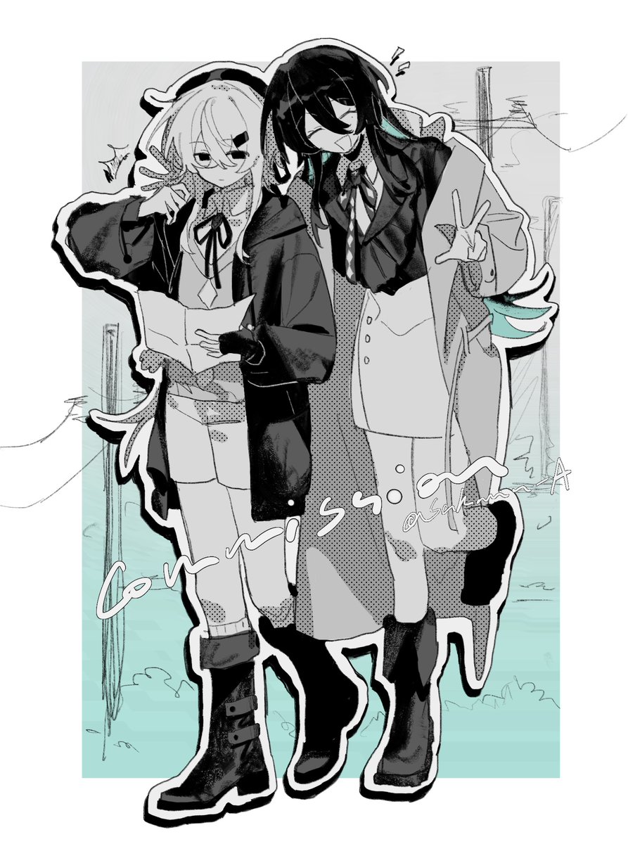 answer_1116's tweet image. Commissions open, deliver in 7 days.
Sticker full body: 30CAD (solo) / 65CAD (duo)
vgen.co/SSSakanAAA/ser…
Headshot: 40CAD
vgen.co/SSSakanAAA/ser…
1 slot for each, a new slot will be restocked after each commission is completed.
#VGenOpen #VGenComms