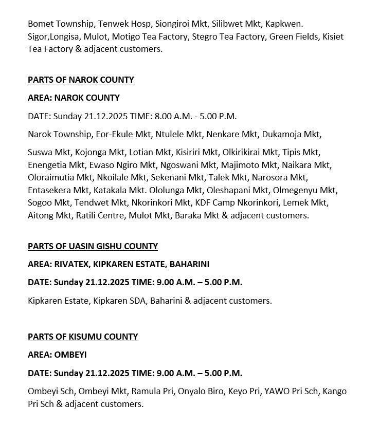 Kenya Power tweet media