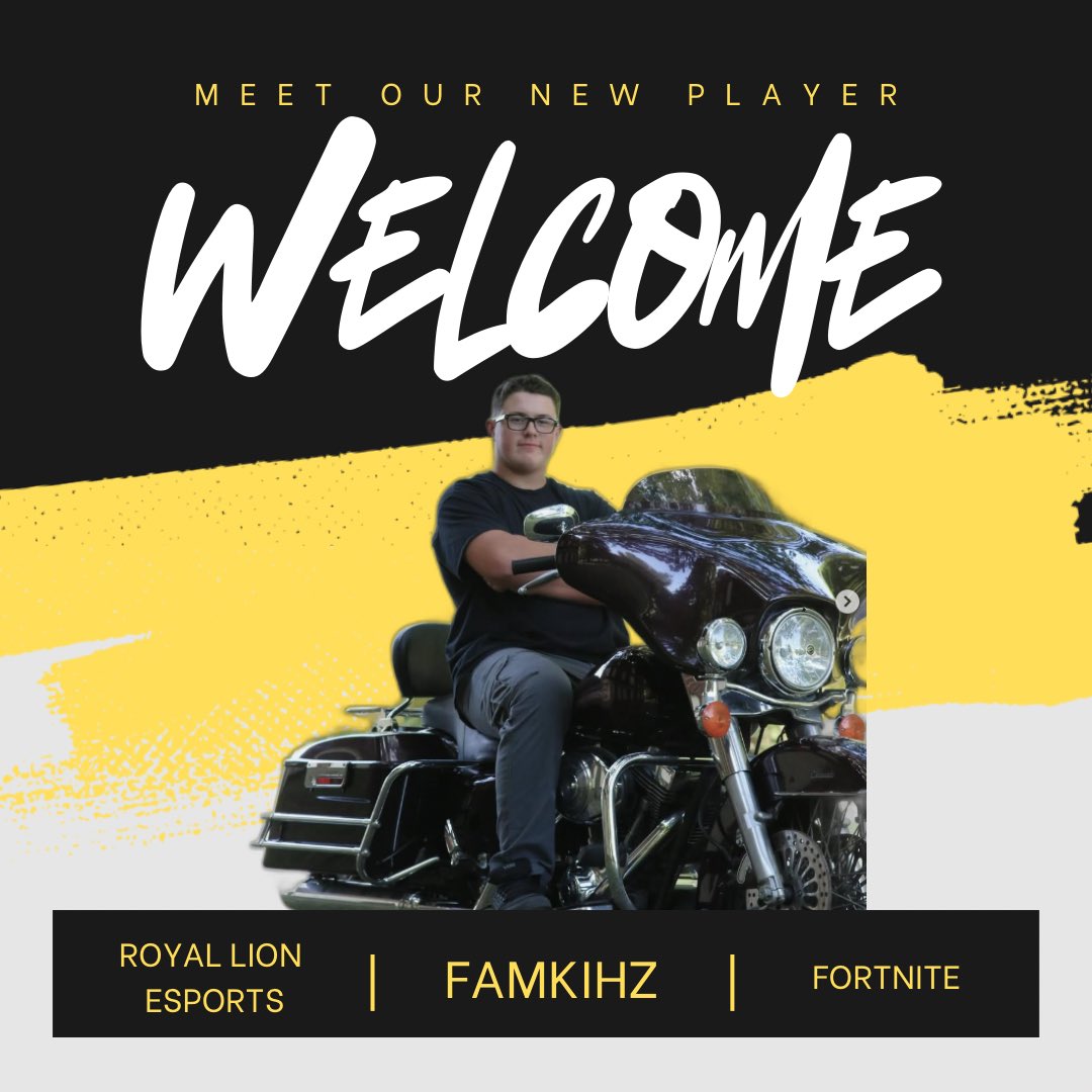 📝OFFICIAL‼️
<a href="/Famkihz/">RLE Famkihz</a> has put pen to paper to be the first signing for our Fortnite team.