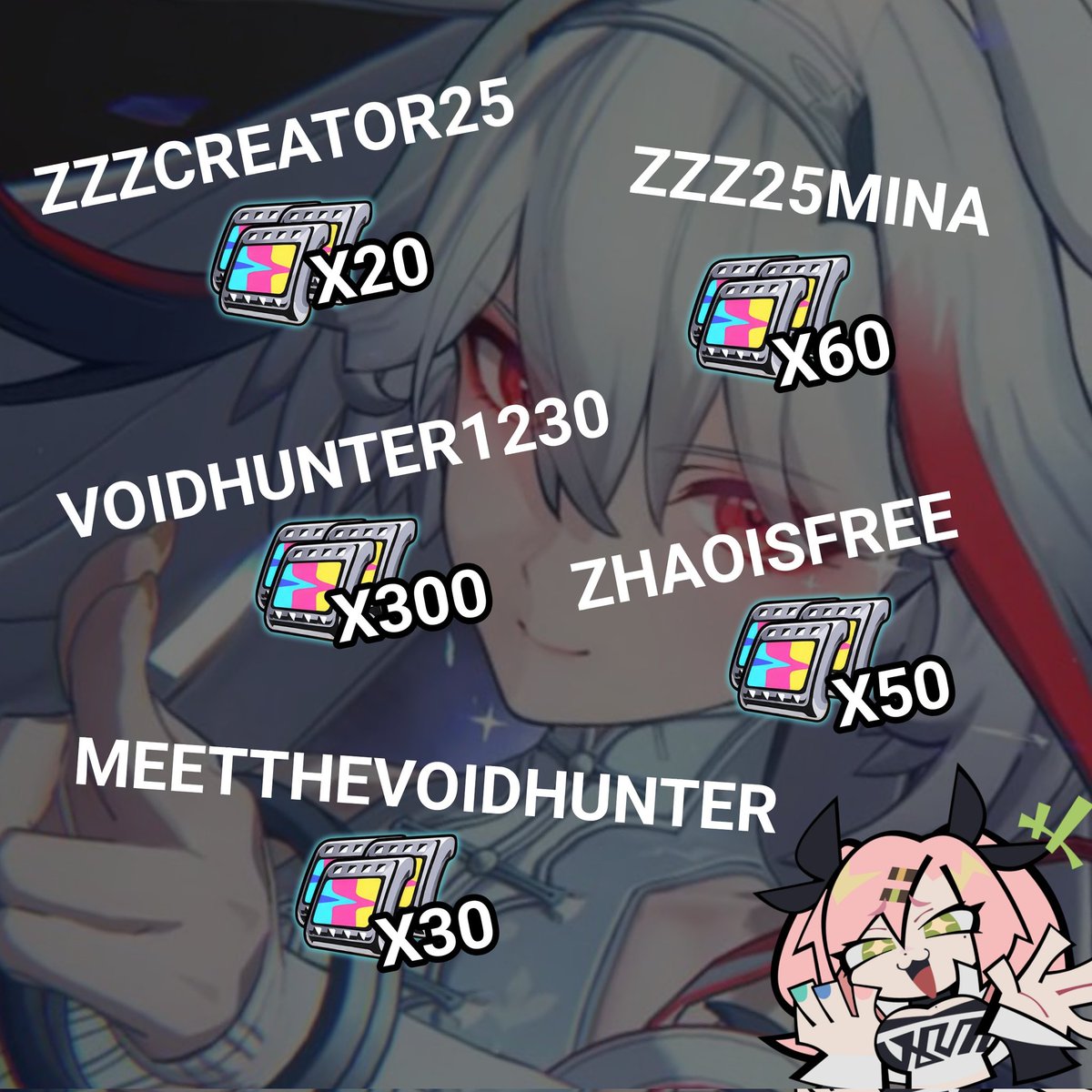 ZenlessWorld's tweet image. It's crazy how many codes came out in just one day, thanks for everything ZZZ

#ZenlessZoneZero #ゼンゼロ #ZZZ