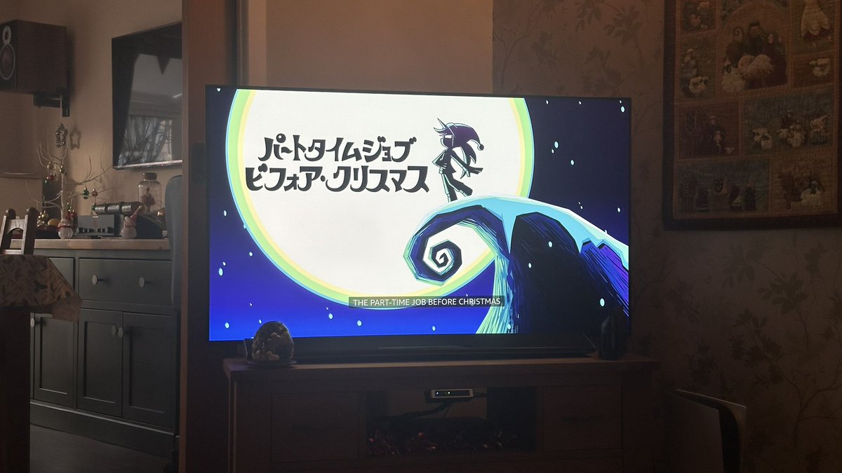 Parents aren’t home for a couple of hours, time to watch peak on the big TV