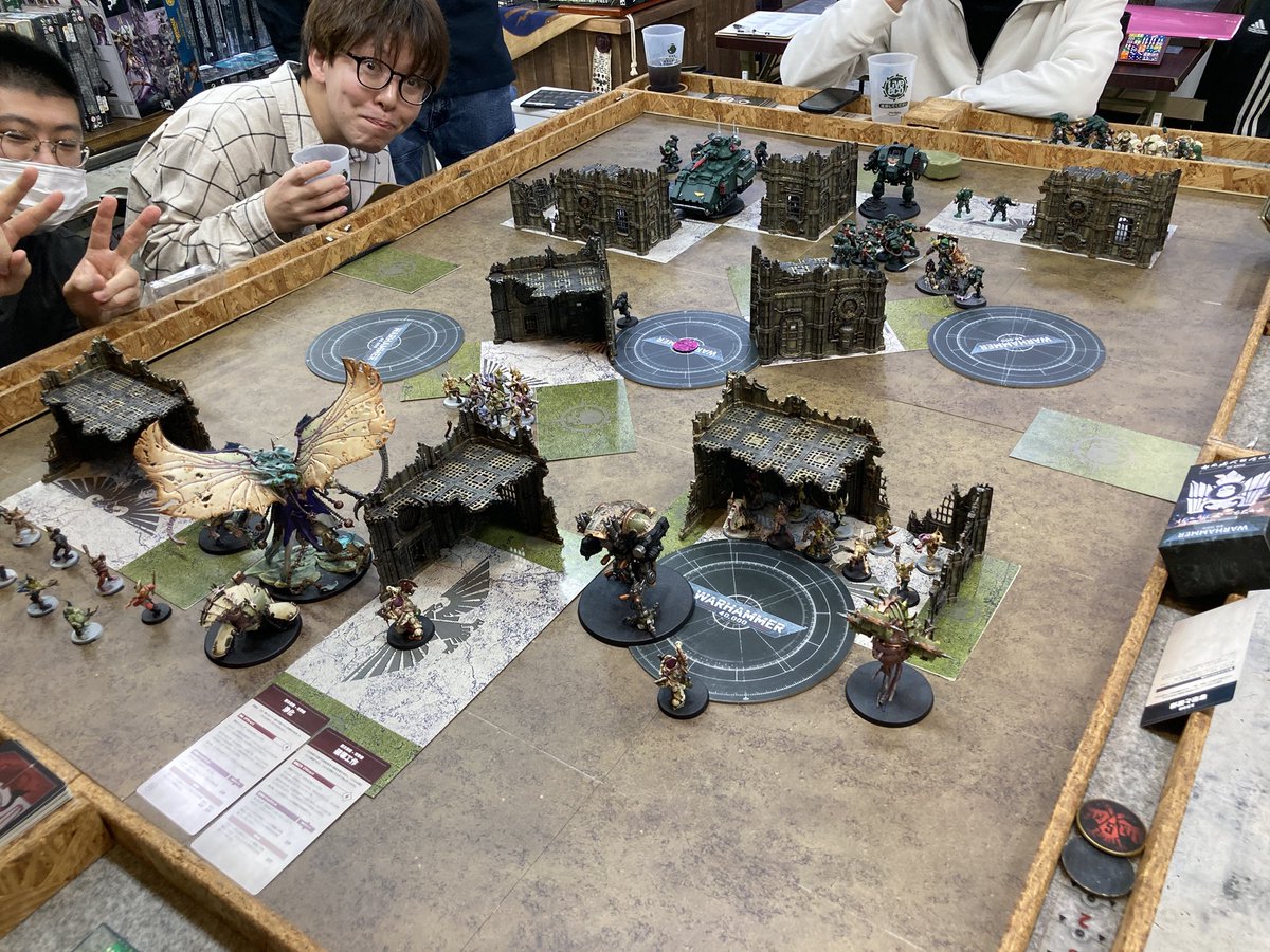 TeeGoZ's tweet image. レイアウト1
転換点
奪取と確保
後手1

 #40k初期配置備忘録