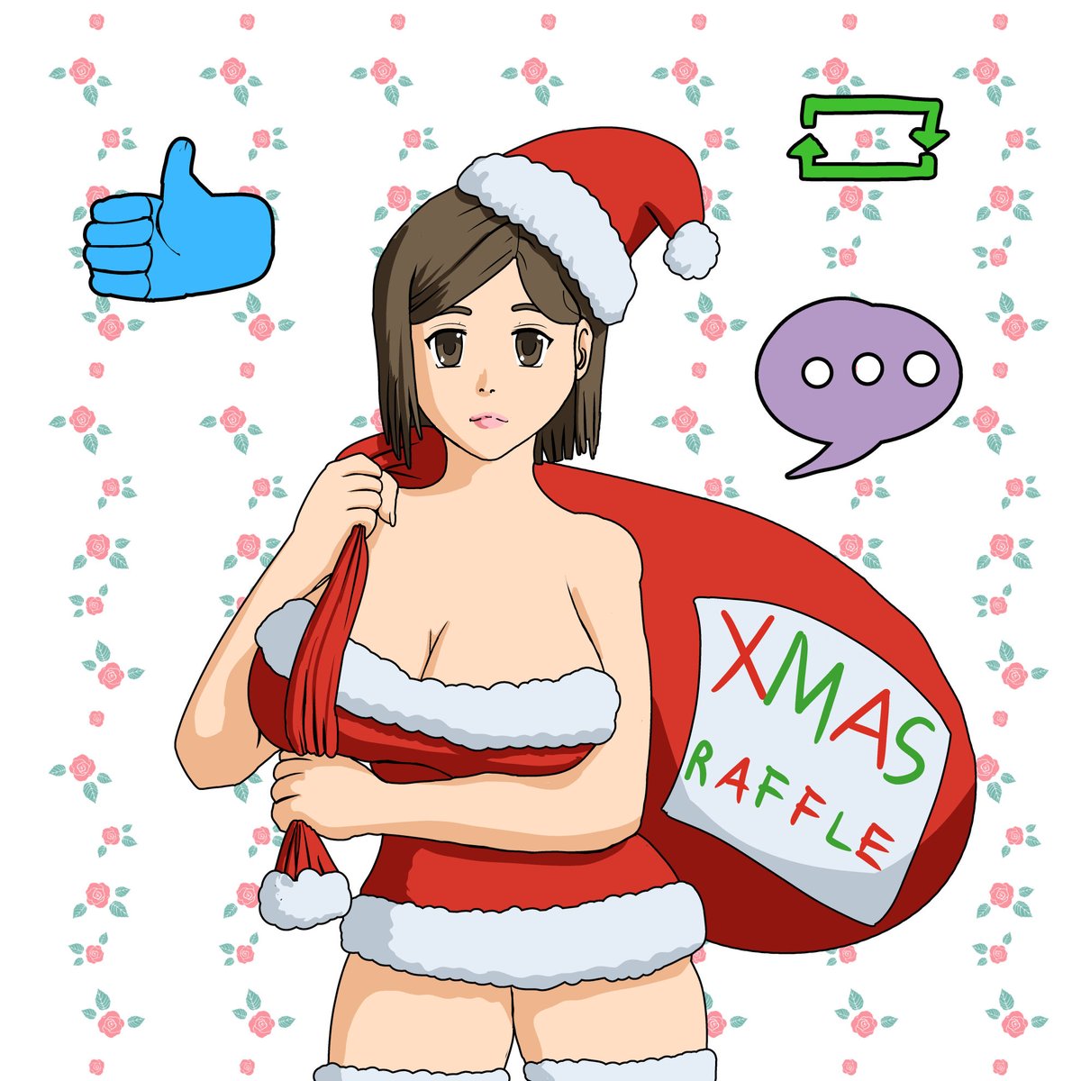 Time for my first ever raffle! A #xmas #raffle!

Stand a chance to win a free cell shaded commission of a value of $40. 

The more engagement, the more prizes there can be

To enter, like, share and comment what you'd like drawn for XMAS

Raffle drawing on 25th DEC!